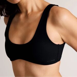 Pepper Wave Wirefree Bra Black S